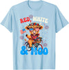 Patriotic Highland Cow USA Fourth of July Tee Red White and Moo Patriotic Highland Cow 4th July T-Shirt - Baby Blue