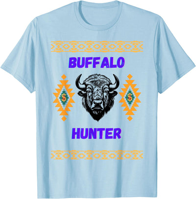 Cow Salty Soprano Designs Buffalo Hunter T-Shirt