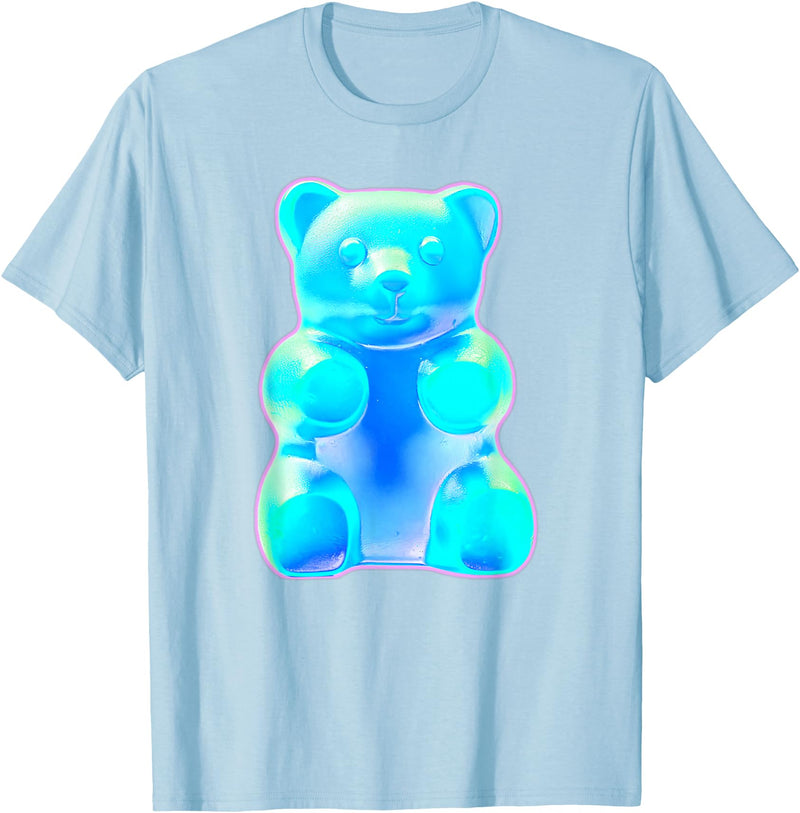 Urban Empyre Blue Gummy Bear T-Shirt - Baby Blue