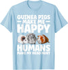 Guinea Pig Gift Guinea Pig Accessories & Stuff Funny Guinea Pig Clothes Men Women Rodent Guinea Pig Lover T-Shirt - Baby Blue
