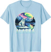 Alaska Cruise Trip Alaska Northern Lights Aurora Viewing Vacation Alaska Trip T-Shirt - Baby Blue