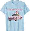 I Can't Drive Hamster Funny Meme Cute T-Shirt - Baby Blue