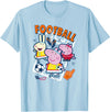 Peppa Pig Summer Games 2021 Football T-Shirt - Baby Blue