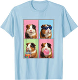 guinea pigs guinea pig Shop Guinea Pigs Funny Guinea Pig T-Shirt - Baby Blue