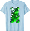 Urban Empyre Green Gummy Bear T-Shirt - Baby Blue