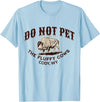 Cody Wyoming Do Not Pet the Fluffy Cows Do Not Pet the Fluffy Cows Cody WY Bison Souvenir Funny T-Shirt - Baby Blue