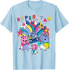 Peppa Pig Super Star Poster T-Shirt - Baby Blue