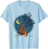 Little Squirrel Designs Cute I Love You To The Moon And Back Bear & Squirrel T Shirt T-Shirt - Baby Blue