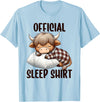 Animal Sleepwear & Night Pajamas Kids Women Men Highland Cow, Nightgown Official Sleepshirt Nightshirt Sleep T-Shirt - Baby
