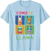 Como se LLAMA Shirts Funny Como Se LLAMA Animal for LLAMA Lovers T-Shirt - Baby Blue