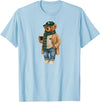 Lucky Teddy Bear St Patricks Day Irish t -shir t Lucky Teddy Bear St Patricks Day Irish T-Shirt - Baby Blue