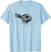 Vintage Duck Rabbit Illusion Psychology Classic T-Shirt in Baby Blue
