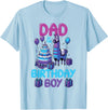 Birthday Party Shirts For Men Women Kids Dad of Birthday Boy Llama Pinata Party Family Matching Men T-Shirt - Baby Blue