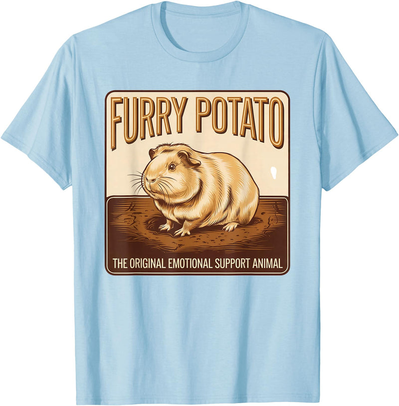 Guinea Pig Enthusiast Apparel Guinea Pig Lover – Cute Pet Enthusiast Design T-Shirt - Baby Blue