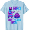 Llama Pinata Birthday Family Bday Party Decoration Brother of Birthday Boy Llama Pinata Party Family Matching T-Shirt - Baby Blue