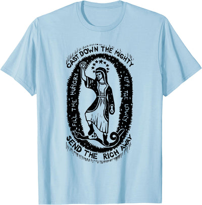 Cast Down The Mighty Send The Rich Away Halloween T-Shirt