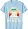 Funny Polar Bear Shirts I Like Polar Bears - Zookeeper Zoologist Zoo Animal Lover T-Shirt - Baby Blue
