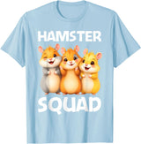 Cute Hamster Design for Men Women Kids Dwarf Hamster Lovers T-Shirt - Baby Blue