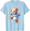Baby Boy Teddy Bear Baby Shower Gender Reveal T-Shirt - Baby Blue