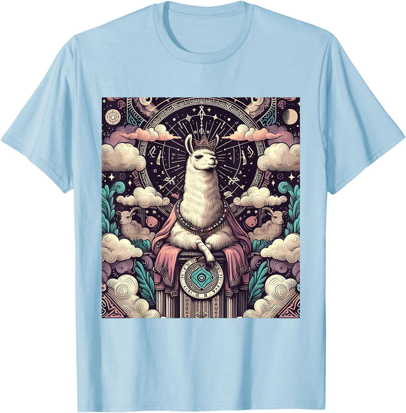 Check out my Llama Shirts Llama tarot card T-Shirt - Baby Blue