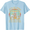 Let's Go Hiking Worst Case Scenario You Get Eaten By A Bear T-Shirt - Baby Blue