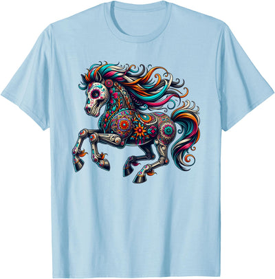 Sugar Skull Horse Halloween For Men Women Kids Sugar Skull Horse Lover Halloween For Men Boys Women Kids T-Shirt