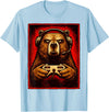 Funny Gaming Bear Gamer Graphic Gamer Bear Graphic Funny Gaming Animal Grizzly Bear Costume T-Shirt - Baby Blue