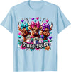Highland Cow Bingo Player Gambler Lottery Player Highland Cow Bingo Squad Player Gambler Lottery Game Lovers T-Shirt - Baby