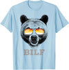 LGBT Equality Rights Gifts BILF Gay Bear Pride Daddy Grizzly Gift T-Shirt - Baby Blue