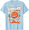 Ghoul Halloween Trick Or Treat SteMi Apparel Halloween Ghoul Lover Spooky Ghost Scary Trick Or Treat T-Shirt - Baby Blue