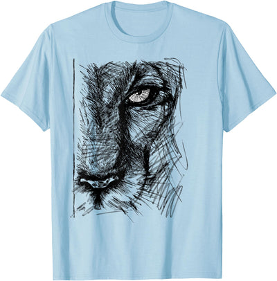 Lioness Face Graphic Leaders of African Pride Lions Womens T-Shirt