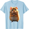 Hamster Rodent Field Hamster Cute Hamster T-Shirt - Baby Blue