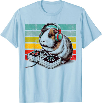 Guinea Pig Gamer - Video Gaming Animal Rodent Lover T-Shirt