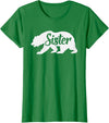 Matching Family Bear Gifts Sister Bear To Go With Mama and Papa Bear T-Shirt - Kelly Green