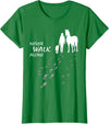 Grazy Dog - Doglover Hundeliebhaber Dog horse - never walk alone - horse fan dog lover T-Shirt - Kelly Green