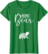 Awesome Matching Family Outfits Baby Bear - Mama Mommy New Mom Pregnancy Announcement Gift T-Shirt - Kelly Green