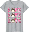 Cute Cow Print Love Clothes For Women & Teen Girls Love Guinea Pig Lover Outfit Women Girl Kids Cute Guinea Pig T-Shirt - Heather Grey