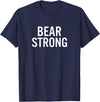 Sevier County Bears Official High School Gear Bear Sevier County High School Strong T-Shirt - Navy Blue