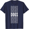 Dogs Apparel Dogs T-Shirt - Navy Blue