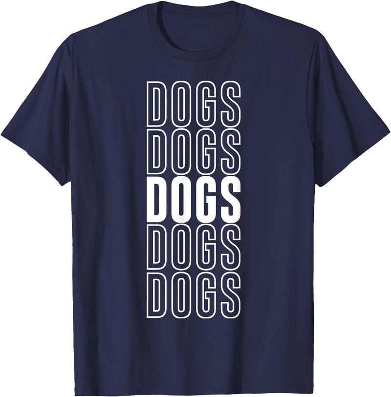 Dogs Apparel Dogs T-Shirt - Navy Blue
