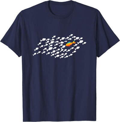 Unisex-Adults, Kids Black Modern Casual T-Shirt