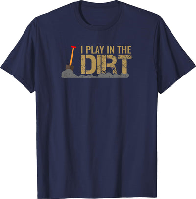 Green Cow Land I Play in the Dirt T-Shirt