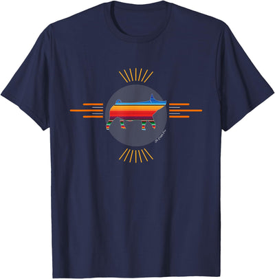 Serape Pig Silhouette T-Shirt