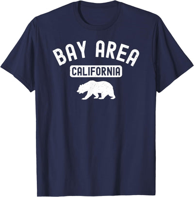 Bay Area San Francisco Oakland Berkeley California 510 Bear T-Shirt
