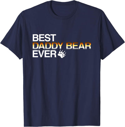 LGBT Gay Pride Best Daddy Bear T-shirt