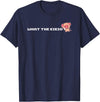 Crazy Fun Designs - Animals What The EIEIO - Farm Pig - T-Shirt T-Shirt - Navy Blue