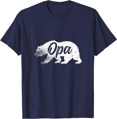 Opa Bear Fathers Day Shirt For Your Grandpa T-Shirt