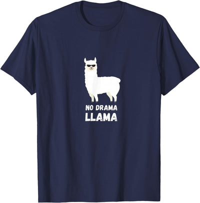 No Drama Llama Funny Llama T-Shirt