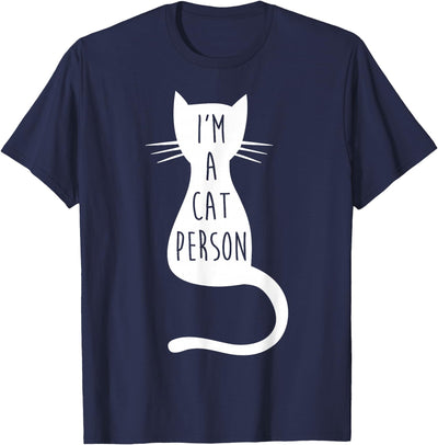 Cat Shirts By No1 Tees Cat Shirts For Women - Funny Cat Shirt I'm A Cat Person T-Shirt
