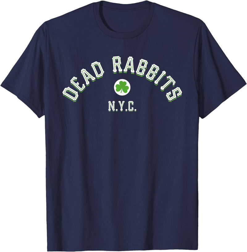 Dead Rabbits New York City Irish American T-Shirt in Navy Blue